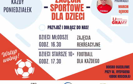 plakat promujący zajęcia