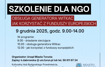 plakat promujący wydarzenie