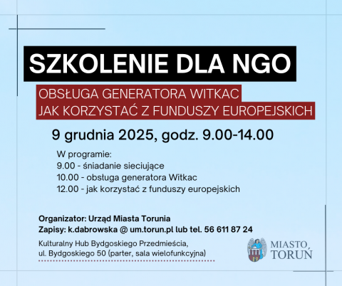 plakat promujący wydarzenie