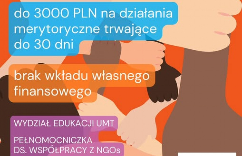 plakat promujący akcję