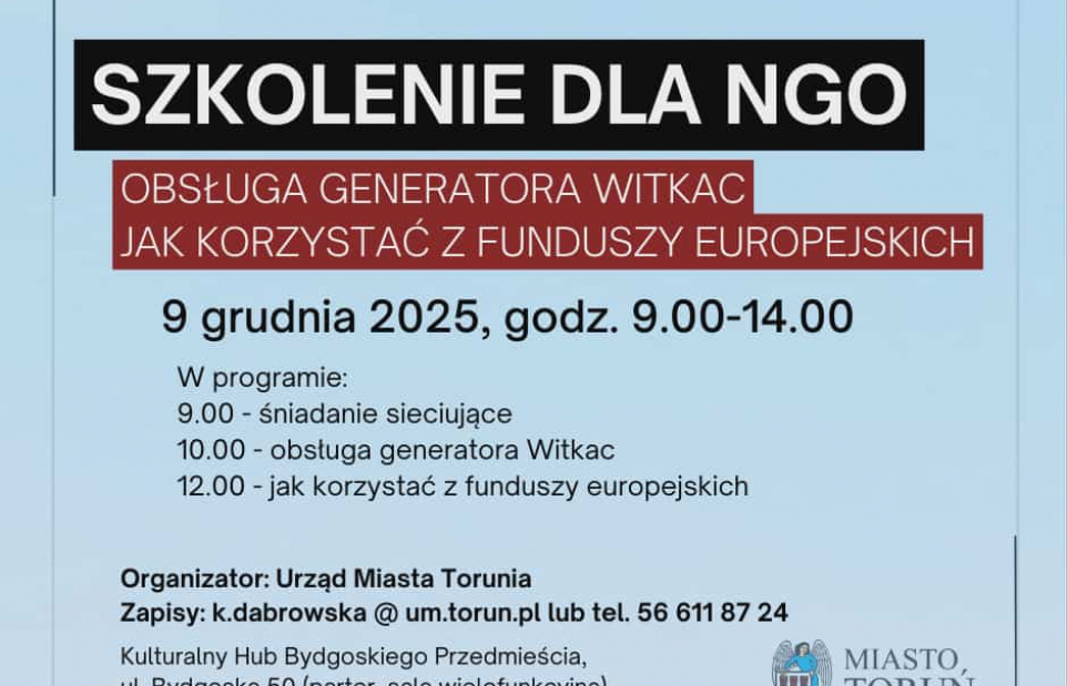 plakat promujący wydarzenie