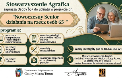 Grafika promująca projekt