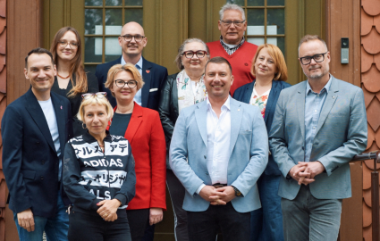 Zdjęcie grupowe części kandydatów do RDPP
