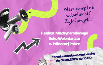 Grafika promująca grant