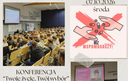 Grafika promująca konferencje