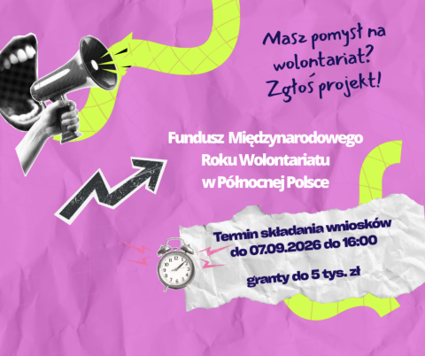 Grafika promująca grant